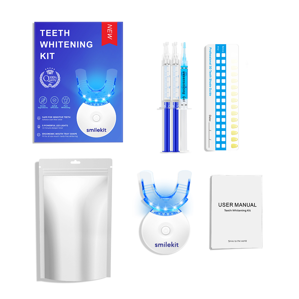 Teeth Whitening In Office - Zestaw do wybielania zębów - 5-krotny