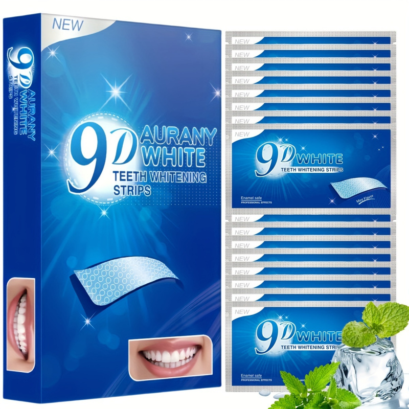 Teeth Whitening Street - 21 par pasków do wybielania zębów