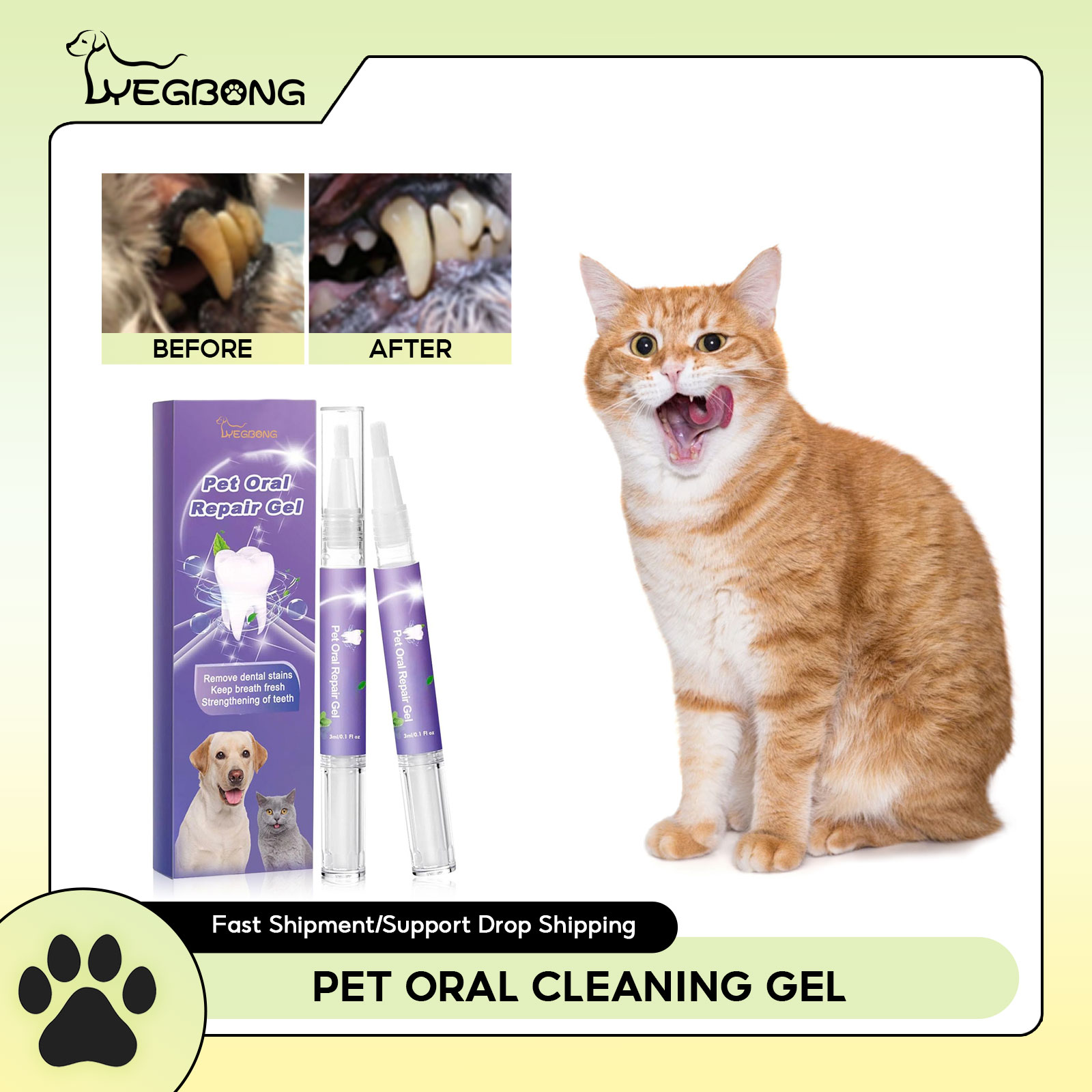 Teeth Whitening Remedies - Żel do naprawy jamy ustnej dla