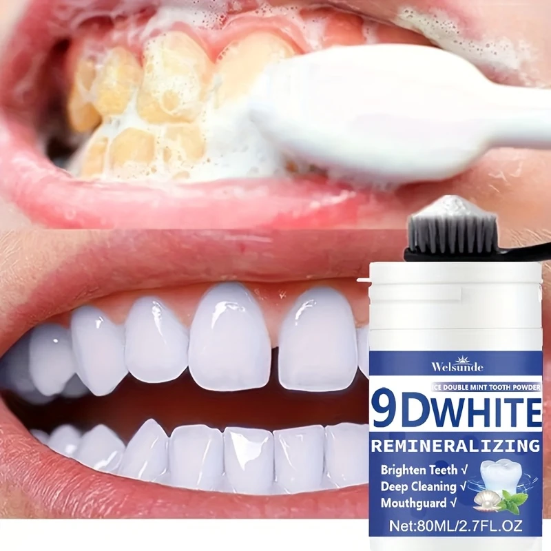 Teeth Whitening Zimba - 9D Biały Proszek do Zębów z