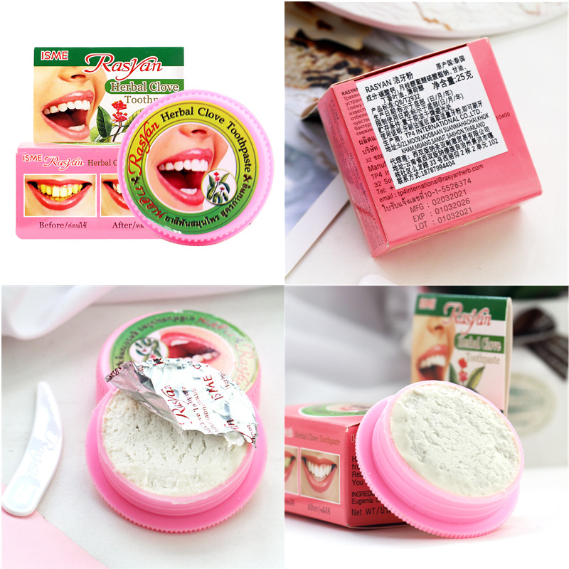 Tajlandzki ziołowy proszek do  – Teeth Whitening Thailand recenzja i cena