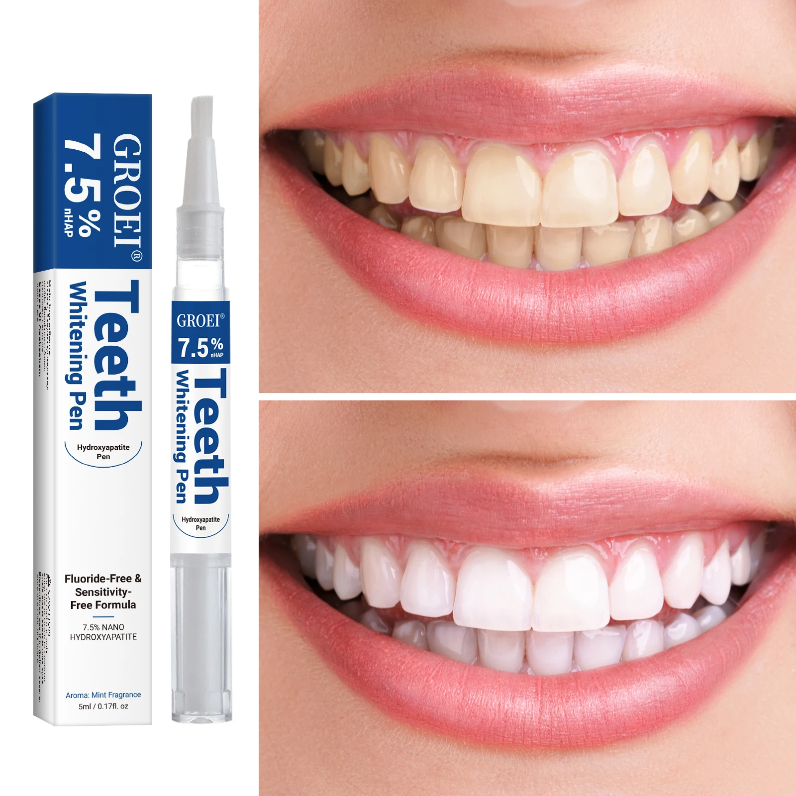 Hydroksiapatytowy długopis do  – Teeth Whitening Remedies recenzja i cena