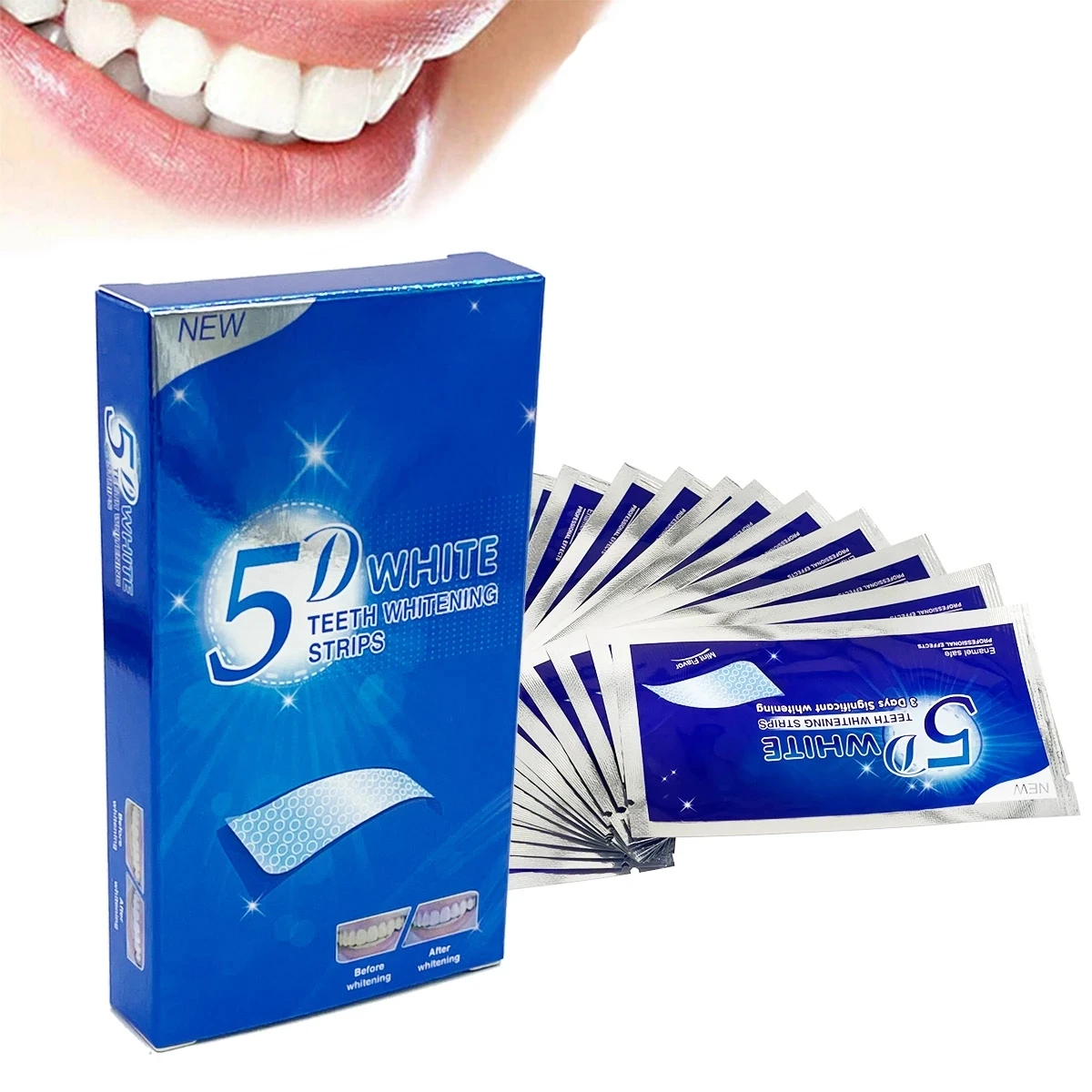 Białe Paski do Higieny Jamy Us – Teeth Whitening Before And After recenzja i cena