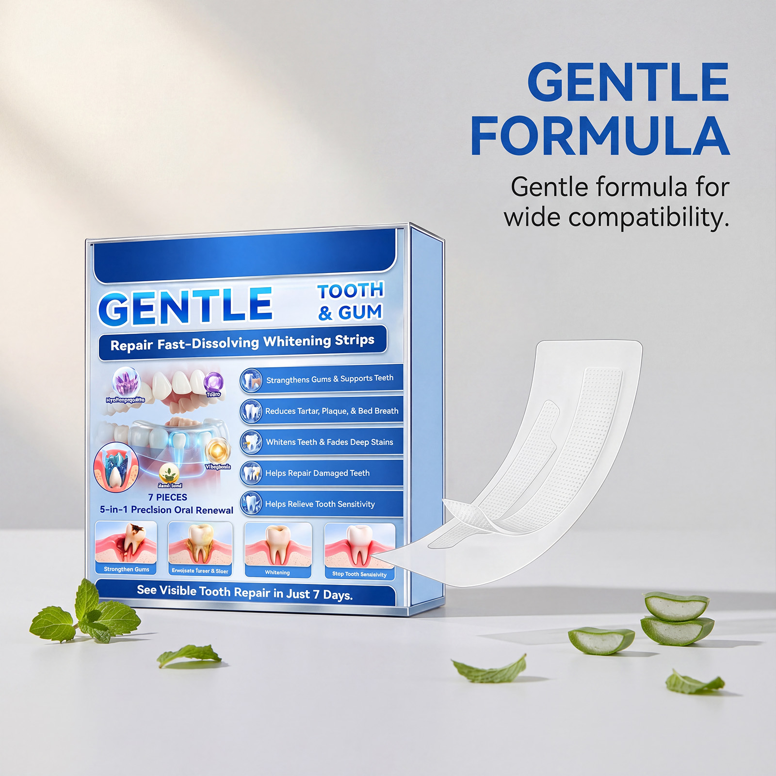 Paski do wybielania zębów, szy – Teeth Whitening Strips recenzja i cena