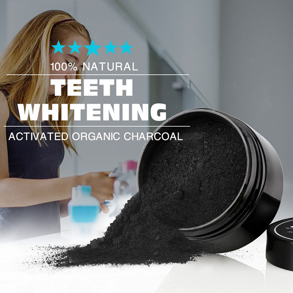 2 rodzaje naturalnego proszek  – Teeth Whitening Charcoal Powder recenzja i cena