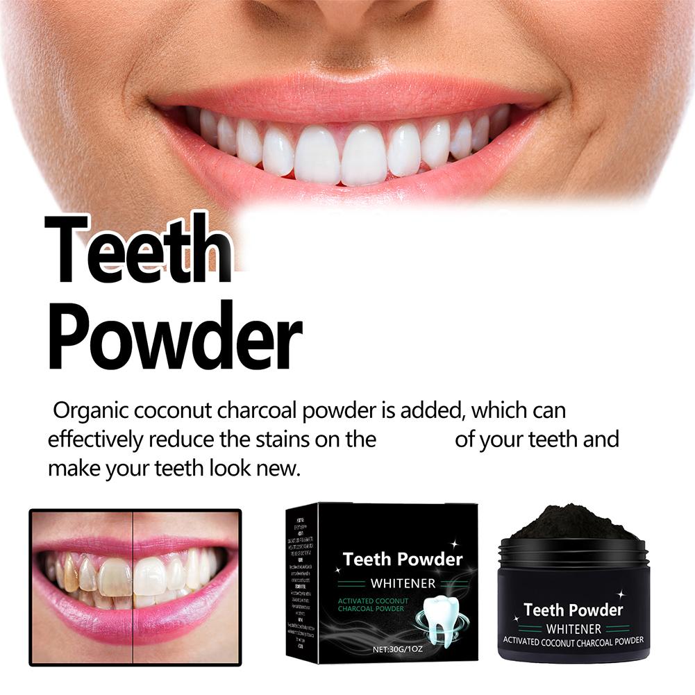 Proszek do wybielania zębów, n – Teeth Whitening Charcoal Powder recenzja i cena