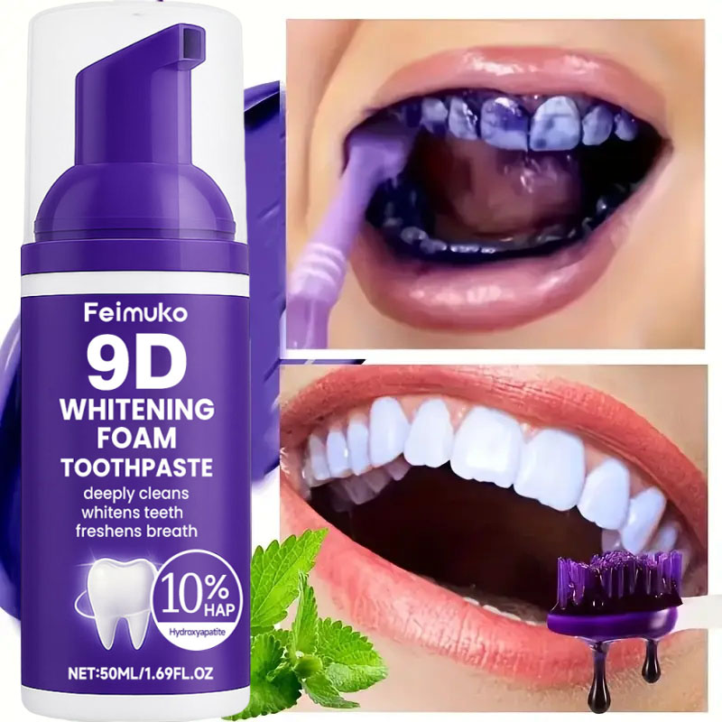 9D Fioletowa Pasta do Zębów w  – Teeth Whitening Natural recenzja i cena