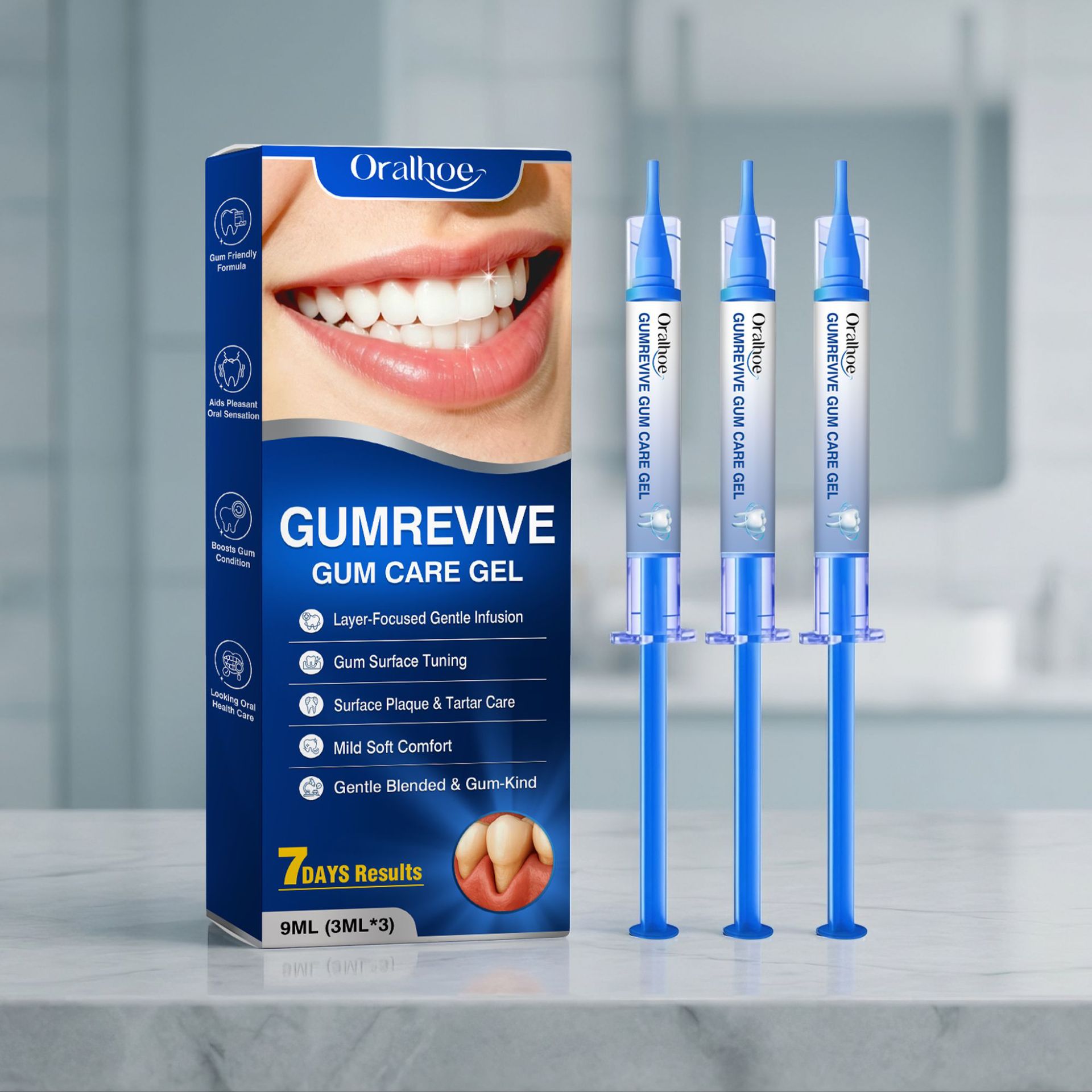 Oralhoe Gum Care Gel 3 szt. w  – Teeth Whitening In Office recenzja i cena