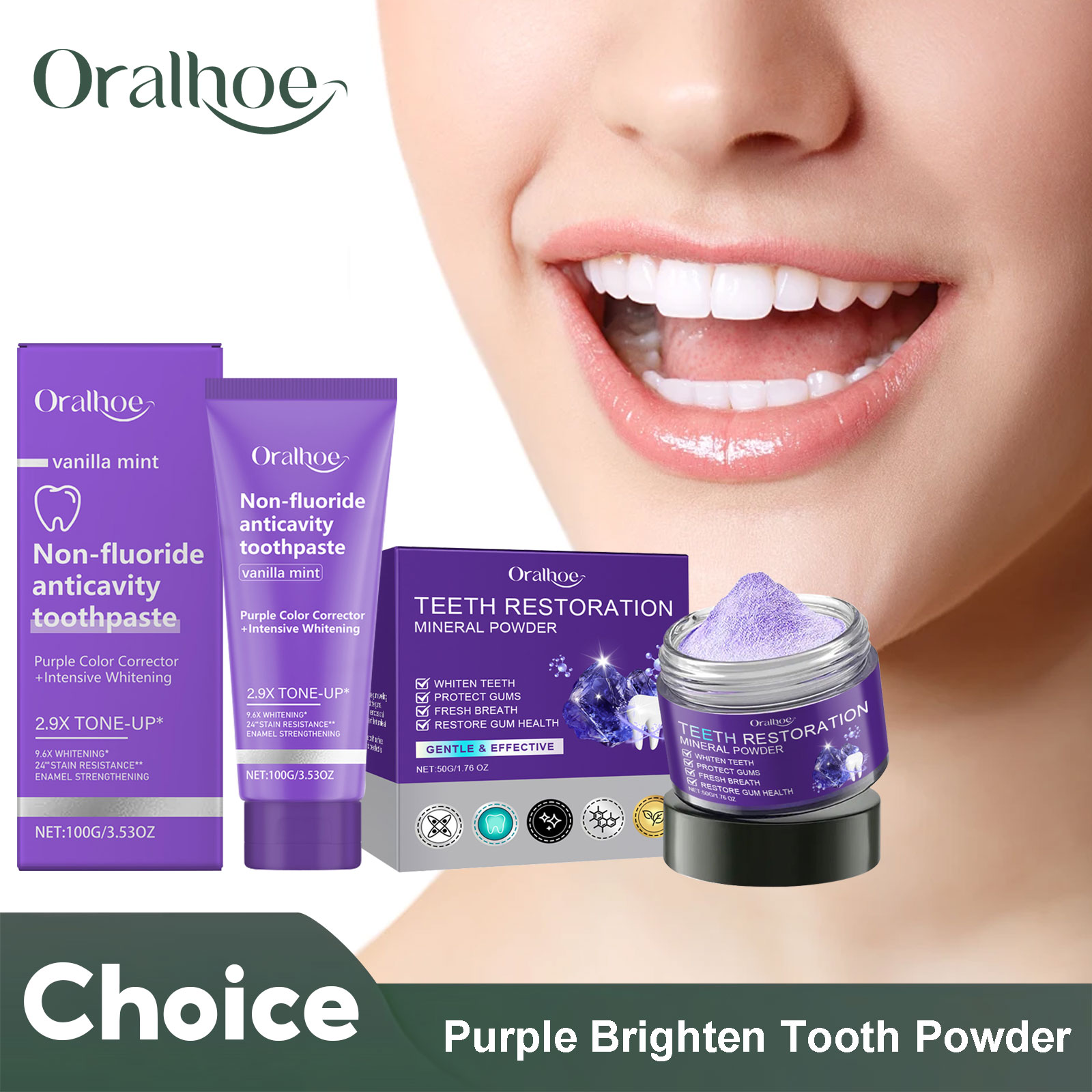 Teeth Restoration Mineral Powd – Teeth Whitening Zimba recenzja i cena