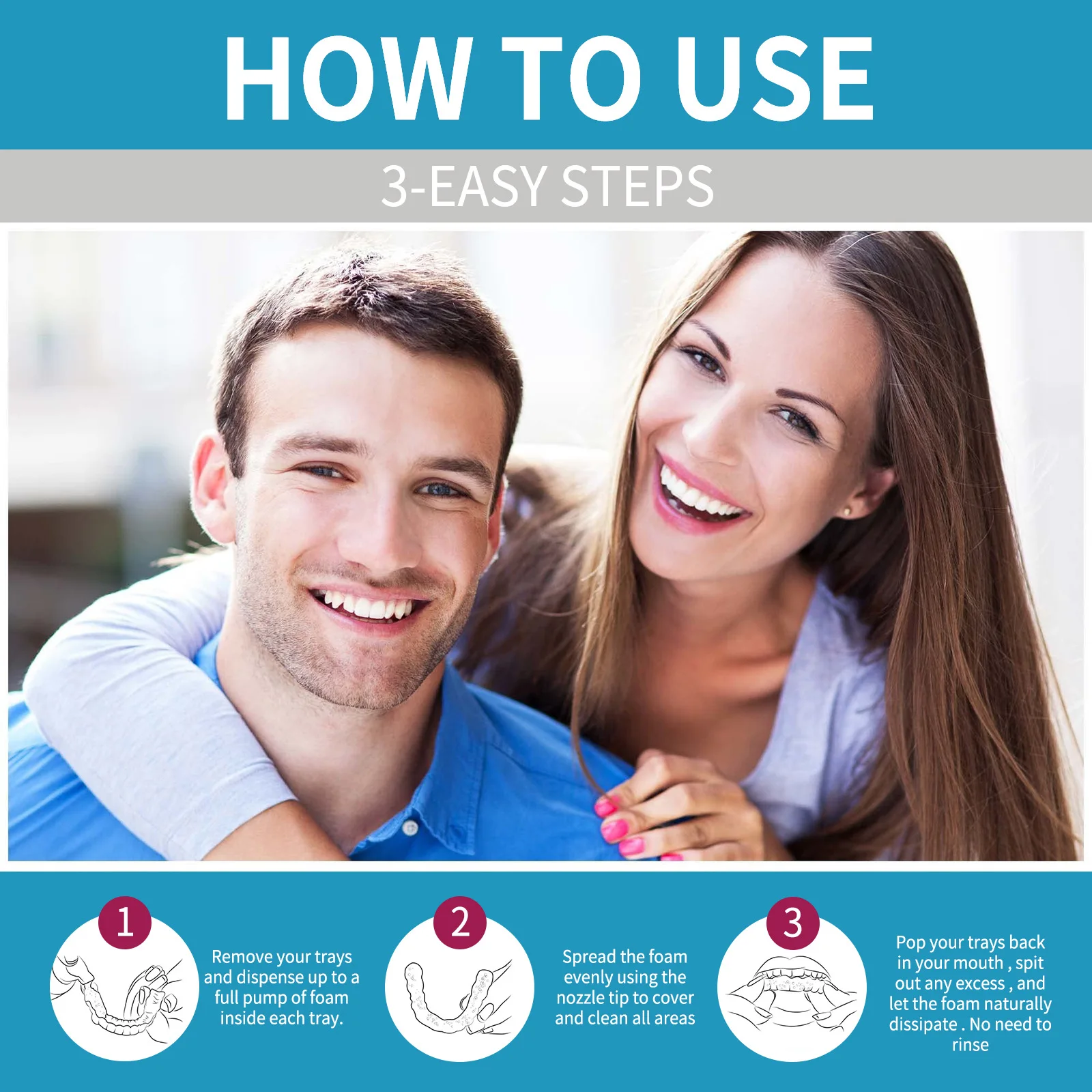 Aligner Pianka do czyszczenia  – Teeth Whitening Natural recenzja i cena