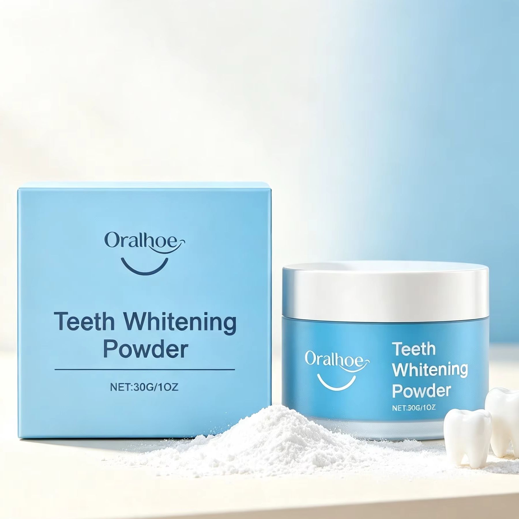 Proszek do zębów Oralhoe do cz – Teeth Whitening Zimba recenzja i cena