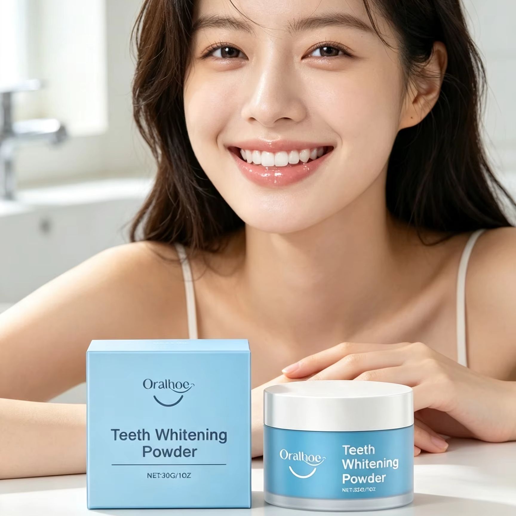 Proszek do zębów Oralhoe do cz – Teeth Whitening Zimba recenzja i cena