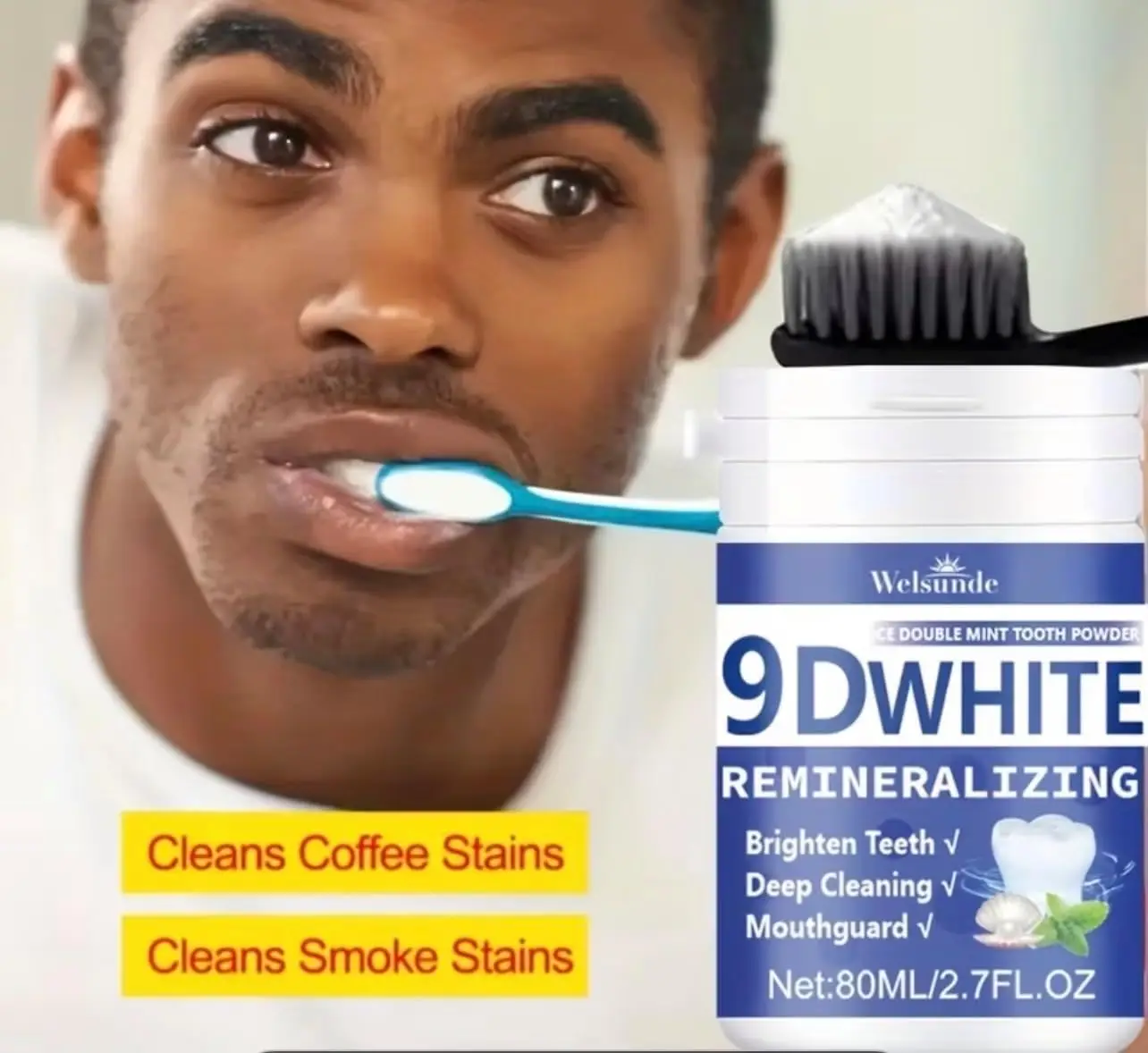9D Biały Proszek do Zębów z Hy – Teeth Whitening Zimba recenzja i cena