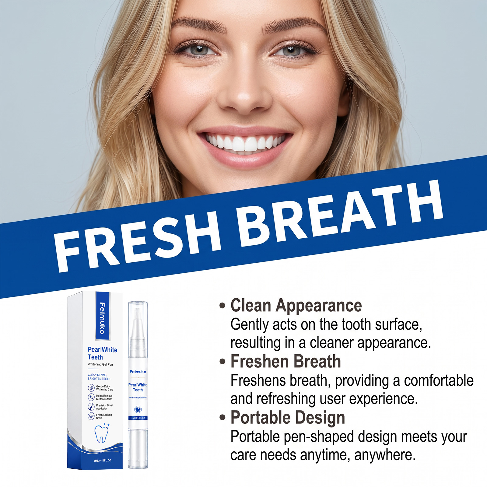 Przenośny żelowy długopis do w – Teeth Whitening Before And After recenzja i cena