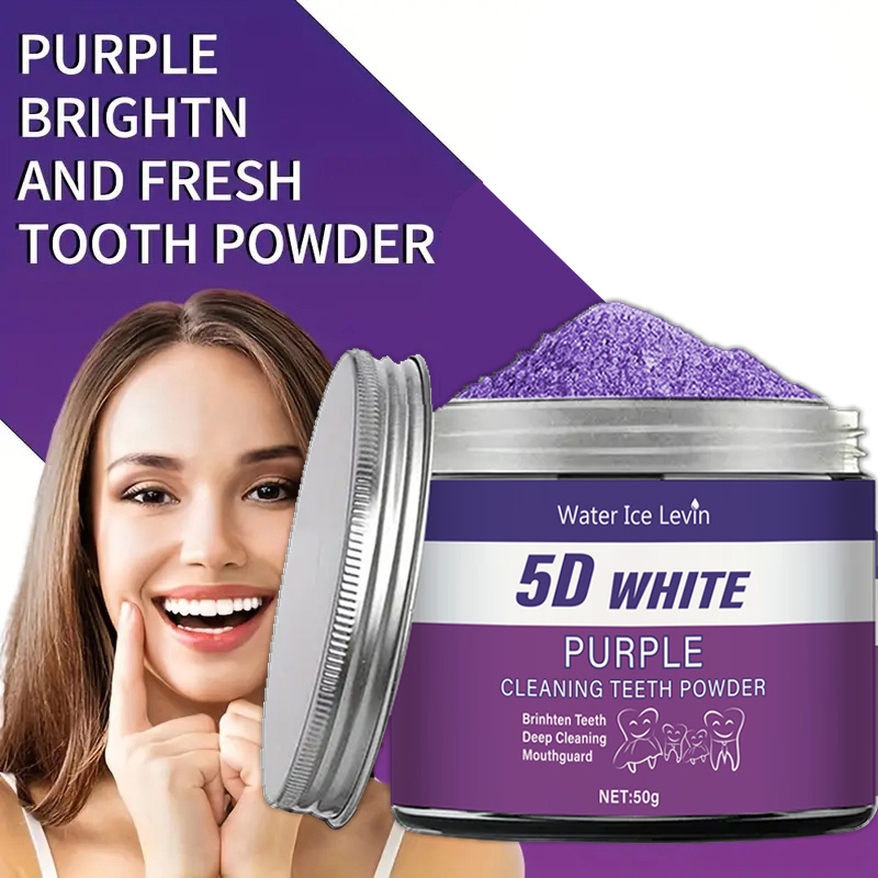 Fioletowy proszek do wybielani – Teeth Whitening Zimba recenzja i cena