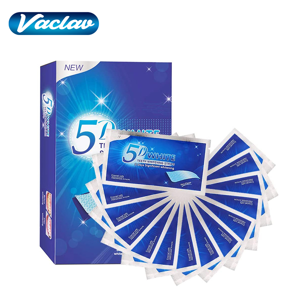Paski do wybielania zębów 5D,  – Teeth Whitening Street recenzja i cena