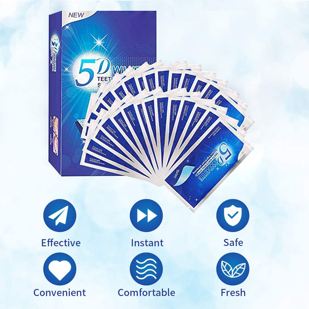 Paski do wybielania zębów 5D,  – Teeth Whitening Street recenzja i cena
