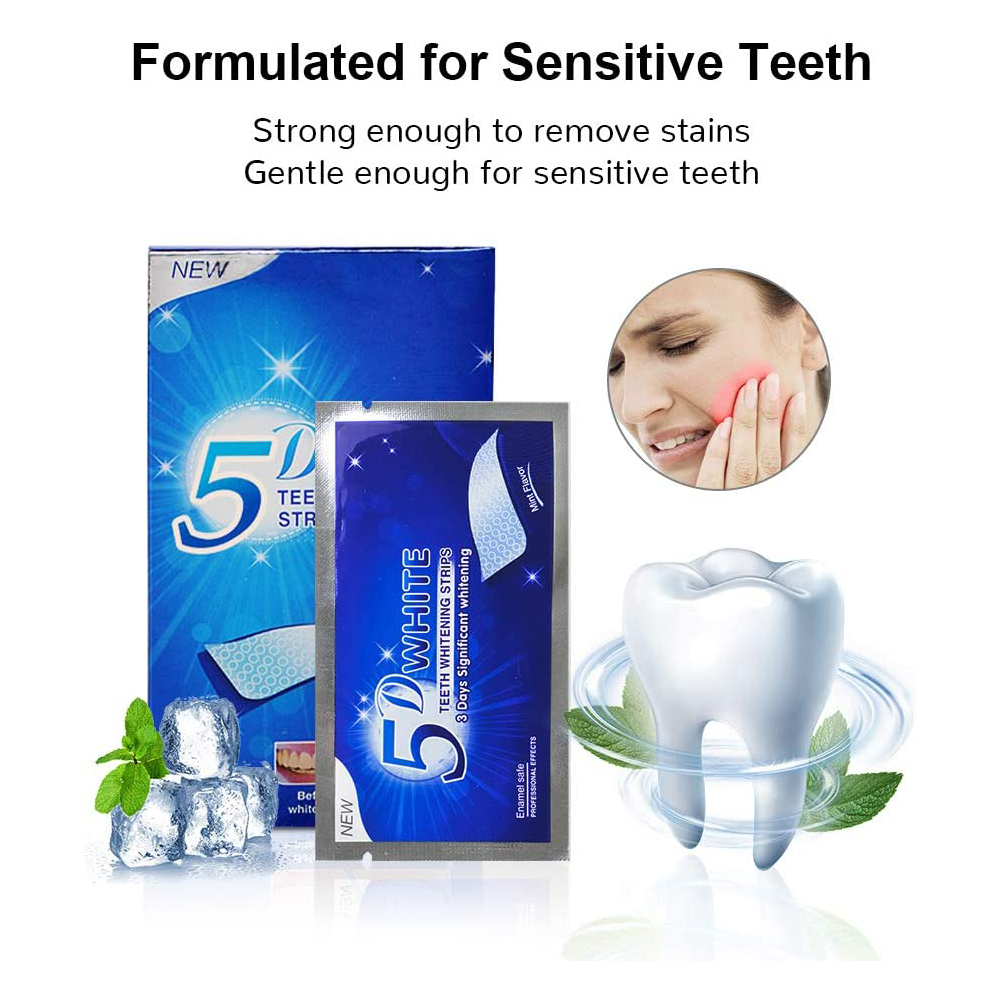 Paski do wybielania zębów 5D,  – Teeth Whitening Street recenzja i cena